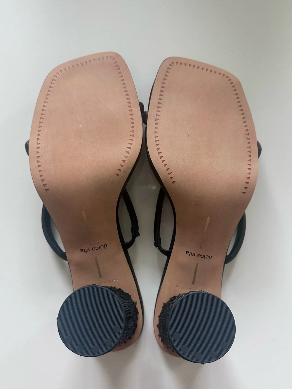 Dolce Vita  | Noles black double strap heel sandal